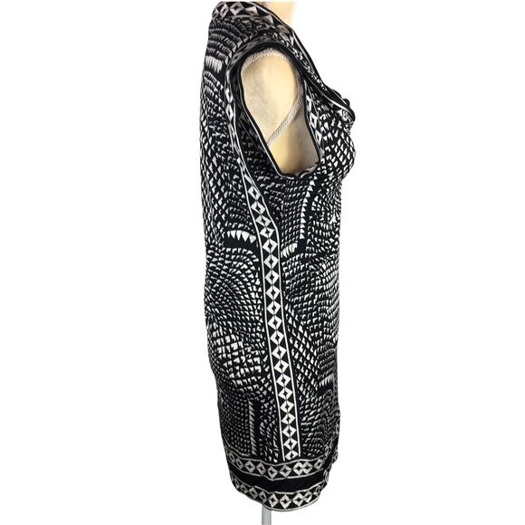 BCBGMaxazria Black White Dress Size XS - Picture 2 of 7